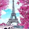 The eiffel tower is an iron lattice tower located on the champ de mars in paris. 1