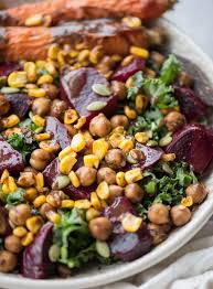 Roasted Beet Kale Salad Recipe Roasted Beets Roasted Beet Salad Beet Recipes