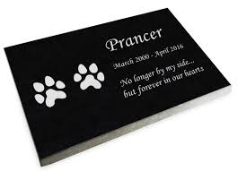 I hope you never have to make this instructable, but if you should want to do something like this for your furry friend who has passed, he… Design Your Pet Grave Marker Black Granite Engraved Memorial Headstone