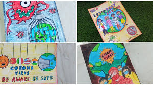 4 Drawing Ideas On Corona Virus Awareness Posters Craftlas Youtube