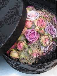 Hat Box Of Flowers From Phillo Of Notting Hill Flower Boxes Luxury Flowers Beautiful Flowers