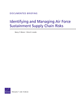 identifying and managing air force sustainment supply chain