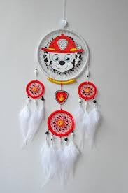 Paw Marshall Firefighter Dream Catcher Fan Gift Idea For Son Etsy In 2020 Dream Catcher Kids Room Wall Art Kids Room Wall