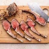 What is the best temperature for rack of lamb?