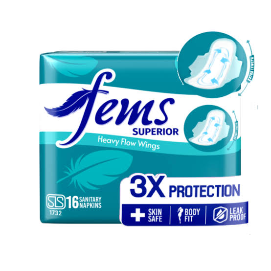 Fems Superior Heavy Flow Wings 16s