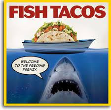 Let marinate for 15 to 20 minutes. I Am The Shark I Can T Help Myself Fish Tacos Fish Tacos Recipe Tacos