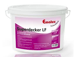 Mit einer farbe der deckkraftklasse 1 können sie wände streichen und die farbe deckt nach dem ersten anstrich. Superdecker Lf Emalux Farbenfabrik