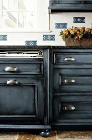 Meuble Cuisine Peint Bleu Mobilier De Salon Armoires Peintes Diy Armoires Cuisine