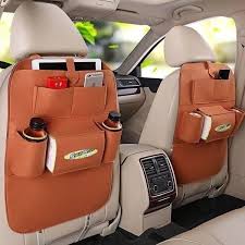 Fashion Car Back Seat Organizer Holder Ceiling Multifunction Travel Storage Bag Hanging Bag Wish Car Storage Bag Backseat Organizer Bag Storage