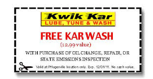 If you would like to find a touch free car wash located in another city, just use the map above and adjust it to point to the area where you would like to search for an auto wash. Kwik Kar Car Wash Coupons Kwik Kar Coupons Kwik Kar Coupons