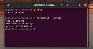 To be 100% sure repeat the speed test minimum twice. 2 Tools To Test Internet Speed From The Command Line Linux Uprising Blog