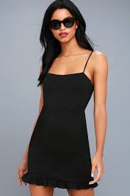 Spoonful Of Sass Black Bodycon Mini Dress Black Short Dress Black Skater Dress Black Bodycon