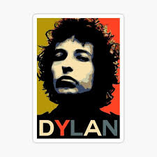 Bob Dylan Guitar Stickers for Sale