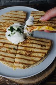 Chicken Fajita Quesadilla Kochhochgenuss Rezept Wraps Rezept Rezepte Tortillas Rezept