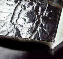 Feutre aiguilleté de verre avec contrecollage alu CALIXOL