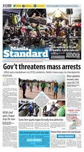 The best way to structure a newspaper article is to first write an outline. Manila Standard 2020 April 18 Saturday By Manila Standard Issuu