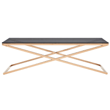 Mystique glass coffee table with criss cross base 149 95 go furniture co uk. Criss Cross Coffee Table Modern Contemporary Furniture