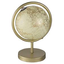 15 Euros Gold Globe Trending Decor Globe