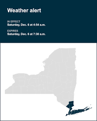 NY weather: Weather alert affecting part of New York Saturday morning