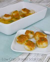 Recipe low calorie small scallops / low fodmap seared scallops w/ tropical coconut ginger rice / mar 22, 2021 · recipes developed by vered deleeuw and nutritionally reviewed by rachel benight ms, rd. Low Carb Baked Scallops Step Away From The Carbs