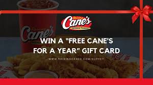 You can win gift cards for free 52 box combo meals. Www Raisingcanes Com Survey Win Free Canes Gift Card