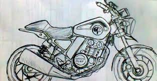 Salah satu yang paling terciprat untung dari aksi itu tidak lain ialah elders garage, perusahaan kustom motor. Sepeda Motor Konsep Begini Sketsa Motor Retro 150 Cc Kawasaki