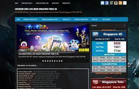 Live Draw Sgp Live4dsgp Com Live Draw Singapore Pools 4d Pesiar Indonesia
