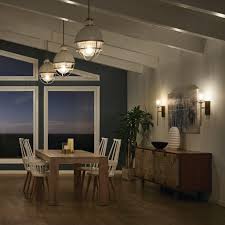 Log barn rustic mason jar lights, farmhouse chandelier metal finish with glass shades, linear hanging pendant for kitchen island, dining room. Set The Mood With These Dining Room Lighting Ideas By Kichler