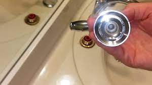 If the handle is still loose, tighten the screws on the handle to fully secure it. Sbw 8 A Loose Bathroom Faucet Handle Youtube