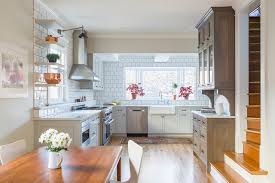 Kitchen peninsula design ideas for a small kitchen. A Peninsula Comes Down And A Kitchen Opens Up