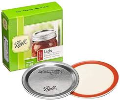 Amazon Com Ball Fba 1440032000 Mouth Jar Lids Kitchen Dining These plastic mason jars with lids and straws are durable, and great for everyone! ball fba 1440032000 mouth jar lids