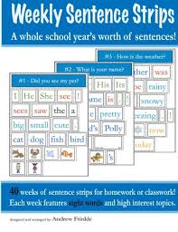 Vendo libros tercero eso lengua y literatura anaya 978 84 678 1343 2 geografía ciencias sociales anaya 978 84 667 8777 2 educación. Pdf Weekly Sentence Strips A Whole School Year S Worth Of Sentences Volume 3 Literacy Builders Download Rohanthem