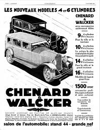 Rédiger un cv sans photo. Chenard Walcker 1930