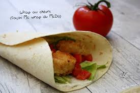 Wrap Au Chevre Facon Mc Wrap Du Mcdo Amandine Cooking Recette Recette Wrap Chevre Pane