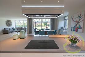 Neubau Offen Und Lichtdurchflutet Kuchen Design Kochfeldabzug Design