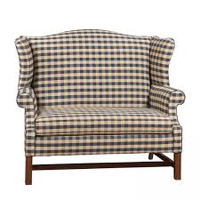 Wingback Settee Country Style Furniture Country Living Room Furniture Cabin Furniture