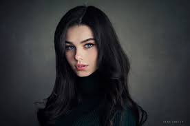 Shop the top 25 most popular 1 at the best prices! Sean Archer Bogdana Portrait Simple Background Brunette Model Gray Eyes Hd Wallpaper Wallpaperbetter
