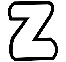 free printable bubble letter stencils bubble letter z stencil freebie finding mom