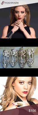 monica robles ring rings silver jewerly moon necklace