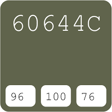 Federal Standard 34082 60644c Hex Color Code Schemes Paints