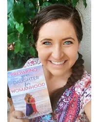 My daughter would like to share a bit of encouragement with all of you  Beautiful Readers. I'm so excited that today is the launch day of Preparing  Your Daughter for Womanhood. This