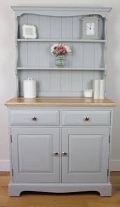 Vintage Light Grey Welsh Dresser Painted Bedroom Furniture Vintage Furniture Makeover Trendy Farmhouse Kitchen
