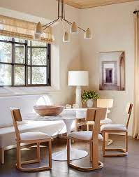 Yes, it might sound a little strange, but the use of carpet in the dining. Modern Warm Dining Room Room For Tuesday