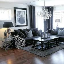 Charcoal Grey Couch Decorating Black Living Room Best Ideas Dark Living Rooms Black Furniture Living Room Black Living Room