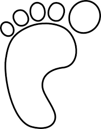 Feet Clip Art Black And White Baby Clip Art Baby Clips Baby Cards