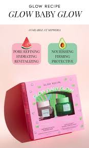 Glow Recipe Limited Edition Glow Baby Glow Holiday Kit Skin Moisturizer Sephora Sleep Mask