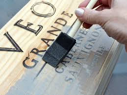 Crate /box side /end tops / wood diff. Transform A Wine Crate Into A Decorative Storage Box Hgtv