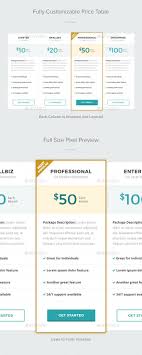 Price Table Pricing Table Table Template Web Design