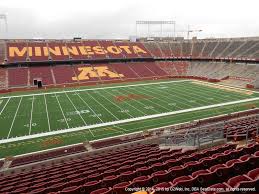 Tcf Bank Stadium View From Upper Level 243 Vivid Seats