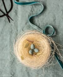 I still have a lot of christmas cards to make. How To Make A Robin S Nest With Eggs Lia Griffith